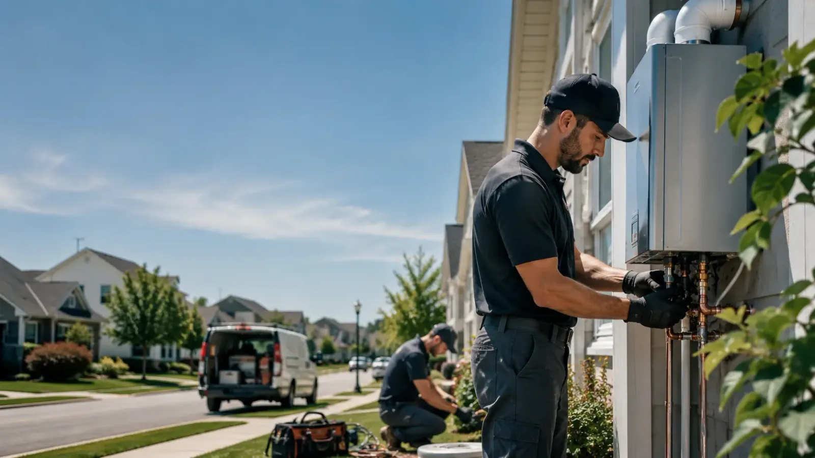 Tankless Water Heater Installation in Fieldale, VA